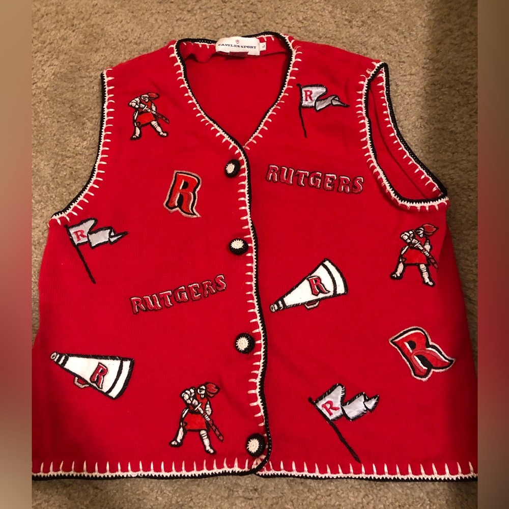 Vintage Rutgers sweater